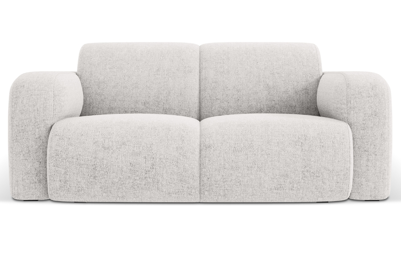 Světle šedá čalouněná dvoumístná pohovka Windsor & Co Lola II. 170 cm