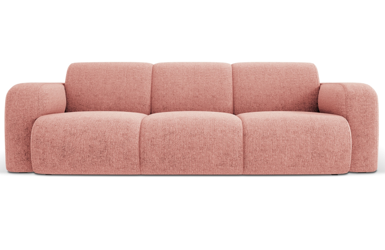 Růžová čalouněná třímístná pohovka Windsor & Co Lola II. 235 cm