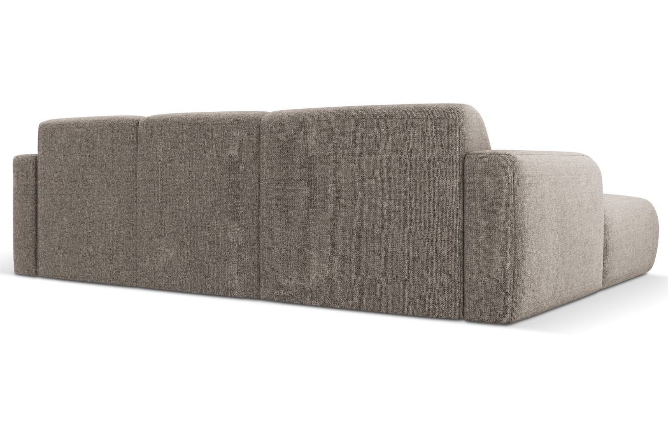 Šedá čalouněná rohová pohovka Windsor & Co Lola II. 250 cm, levá