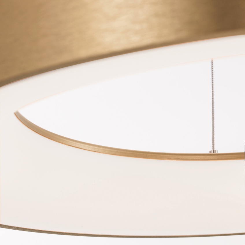 Zlaté závěsné LED světlo Nova Luce Rando Thin 60 cm