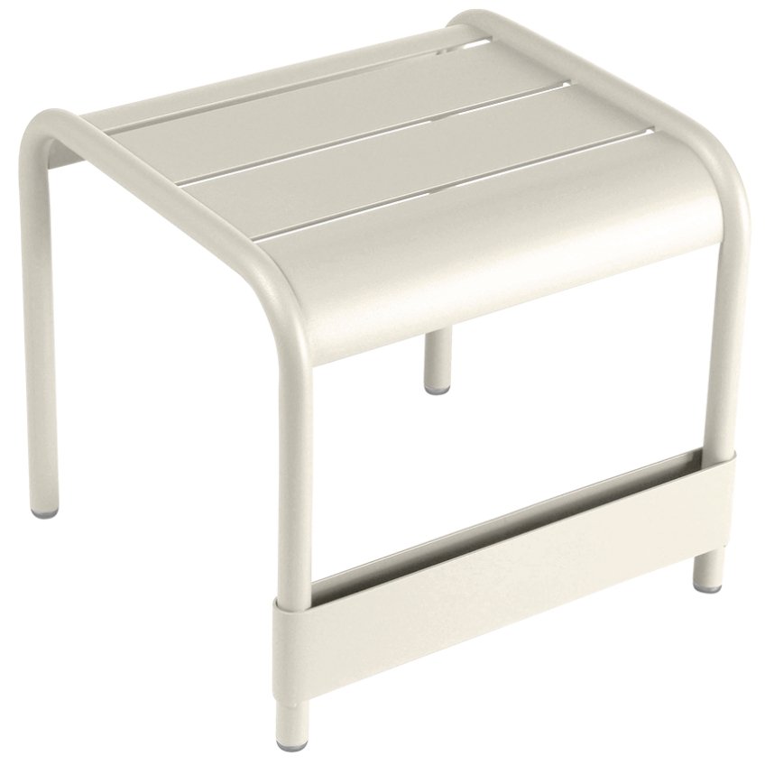 Světle &scaron;ed&yacute; kovov&yacute; zahradn&iacute; odkl&aacute;dac&iacute; stolek Fermob Luxembourg 44 x 42 cm