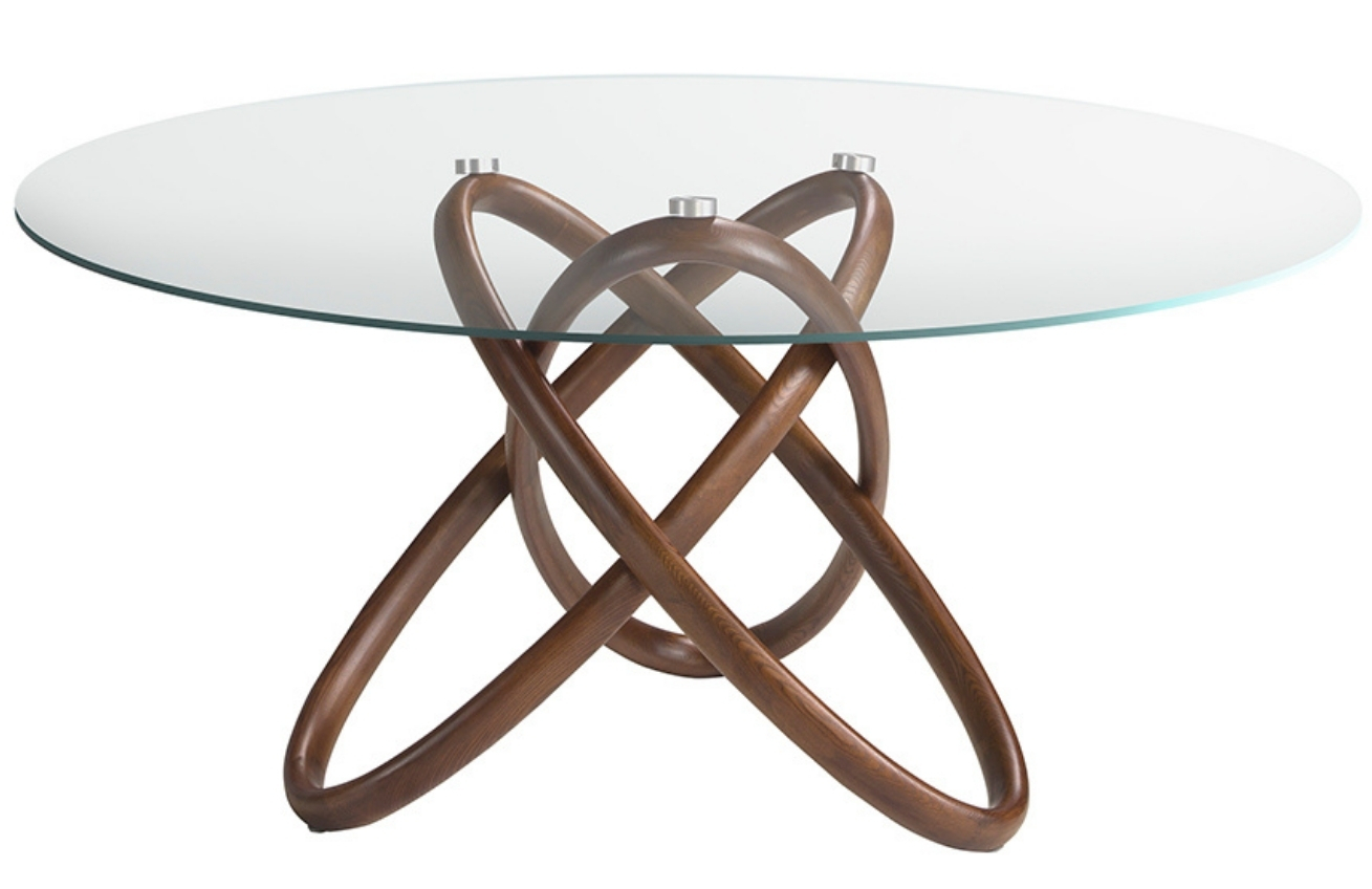 Skleněný jídelní stůl Angel Cerdá No. 1020, 140 cm