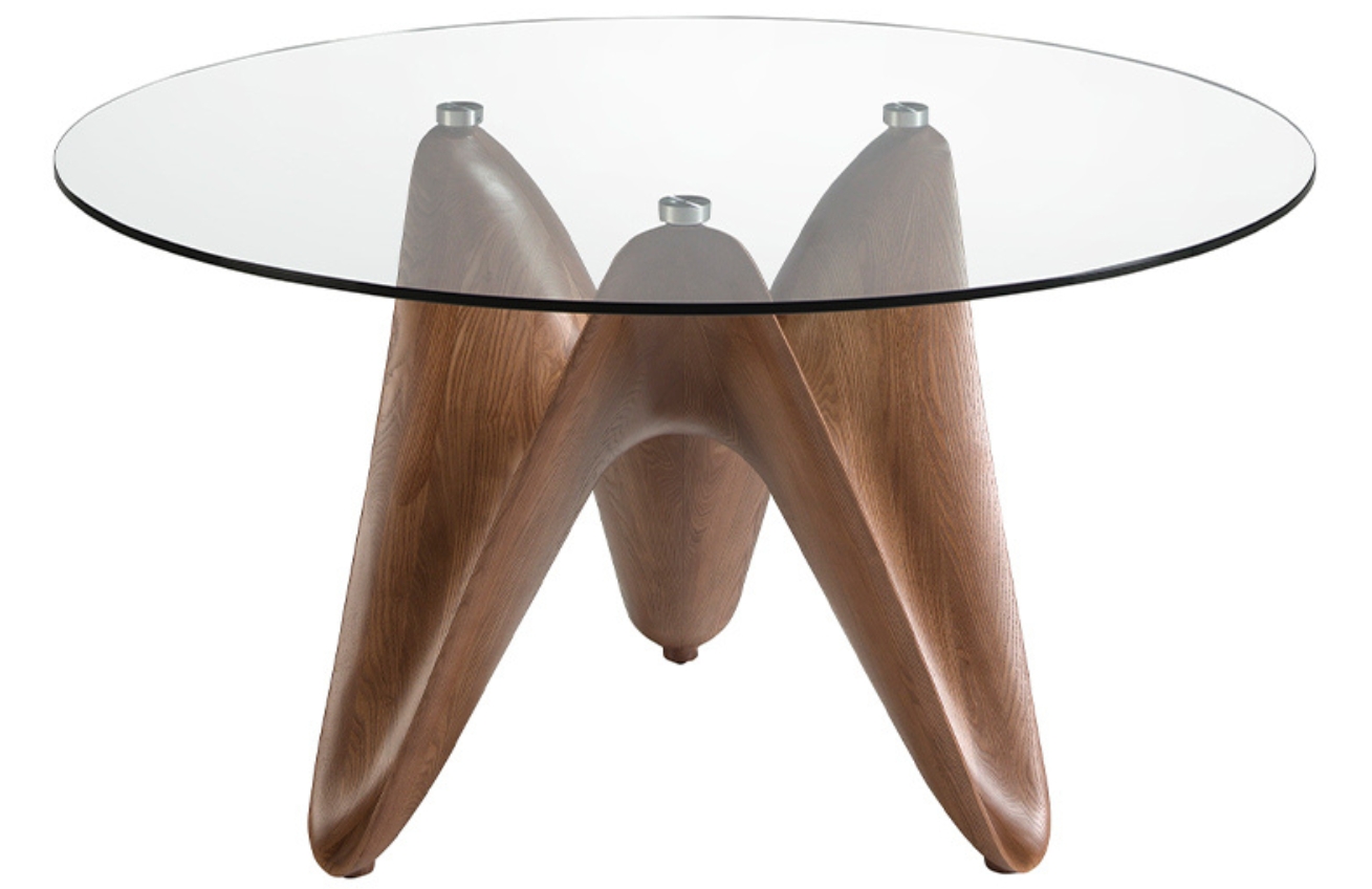 Skleněný jídelní stůl Angel Cerdá No. 1126, 140 cm