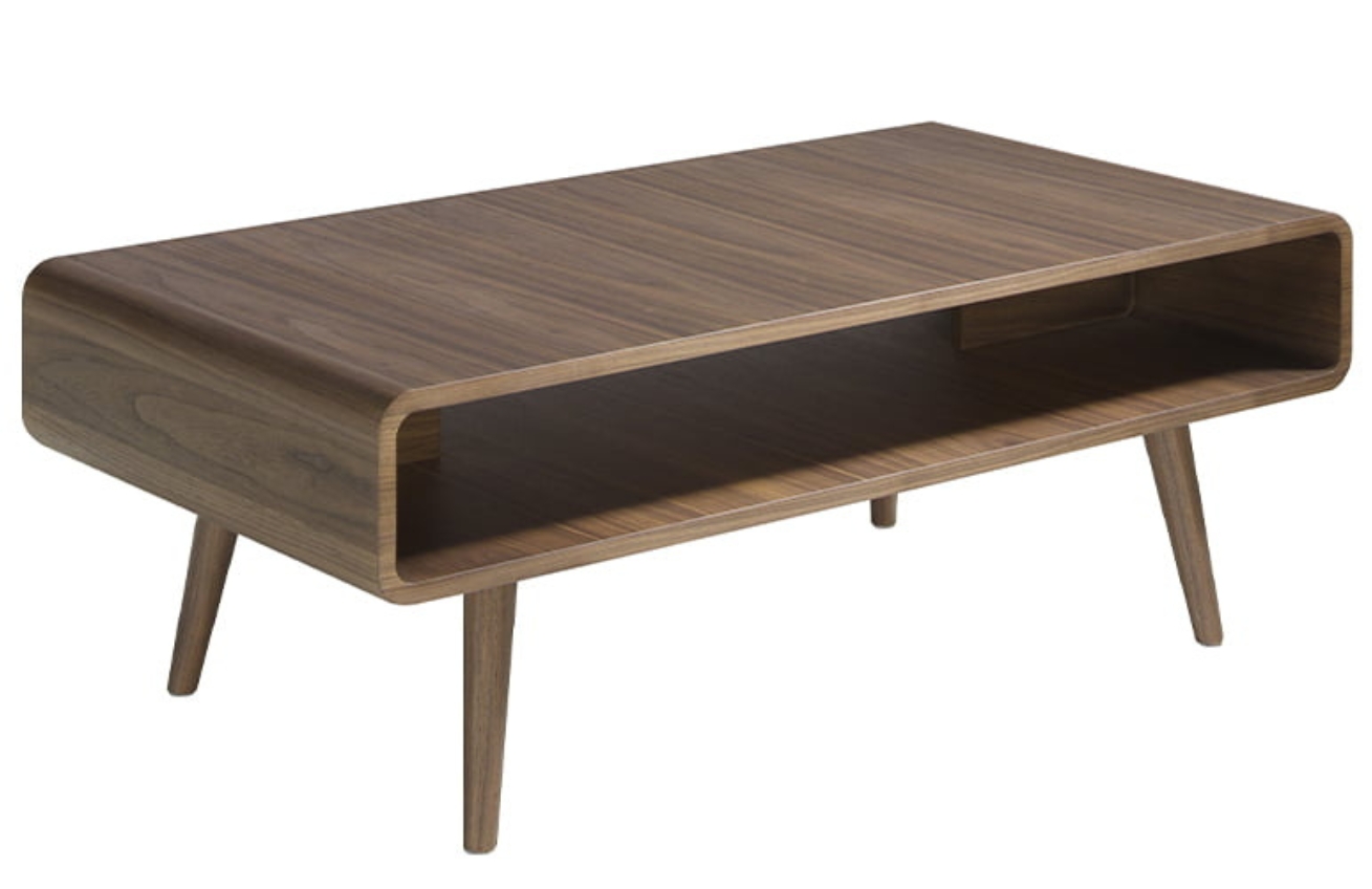 Ořechový konferenční stolek Angel Cerdá No. 2021, 120 x 60 cm