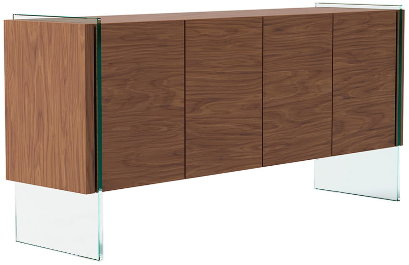 Ořechová komoda Angel Cerdá No. 3057, 170 x 43 cm