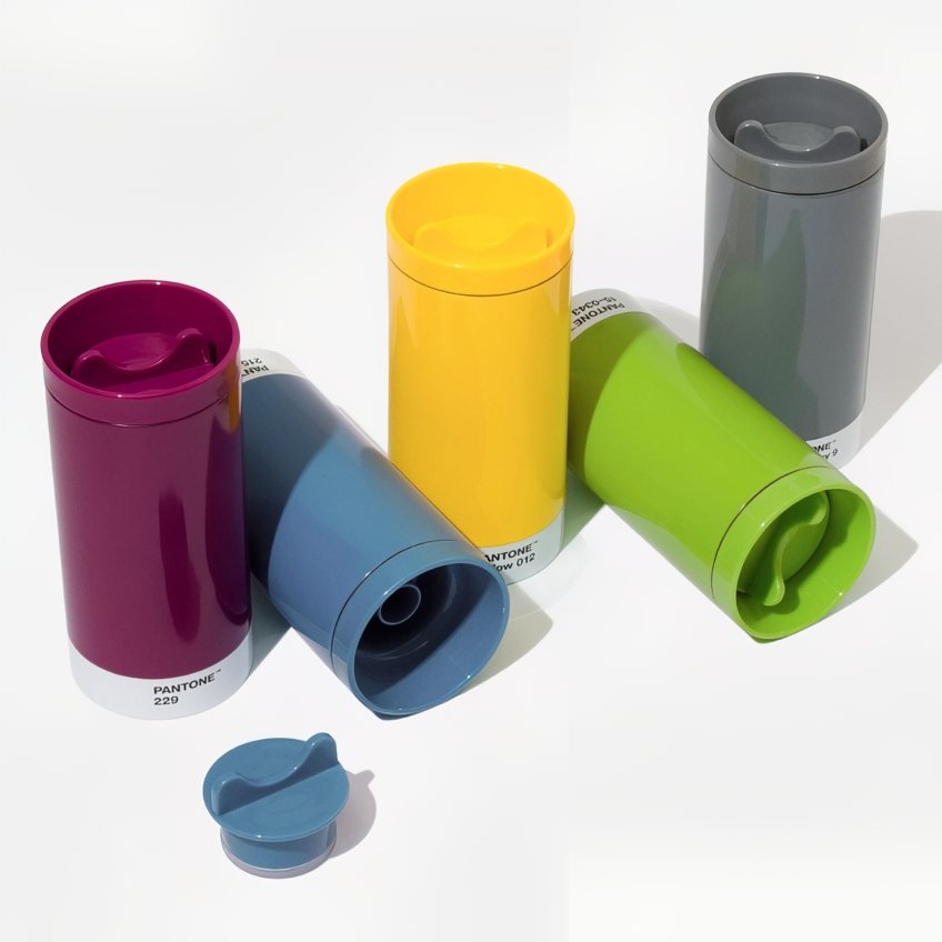 Zelený kovový termohrnek Pantone Green 15-0343 430 ml