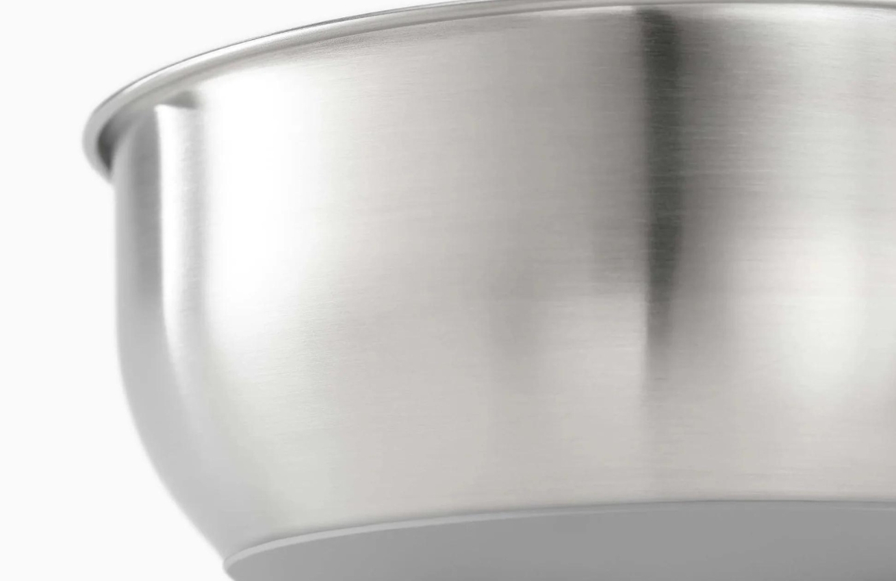 Sada nerezových misek se silikonovými víky Nest Prep&Store