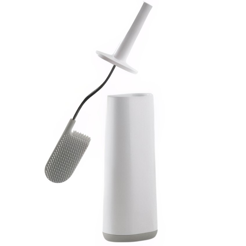 Joseph Joseph B&iacute;lo-&scaron;ed&aacute; plastov&aacute; WC &scaron;tětka Flex