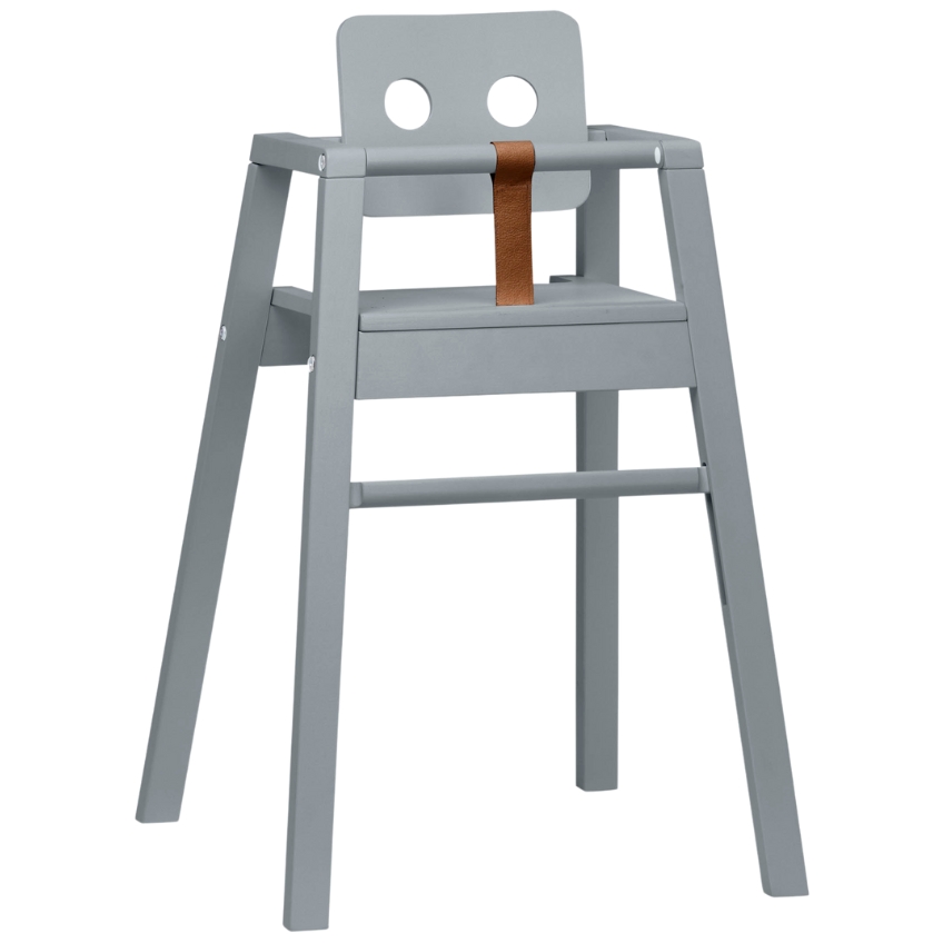 Nofred Šedá dětská jídelní židlička Robot 80,5 cm