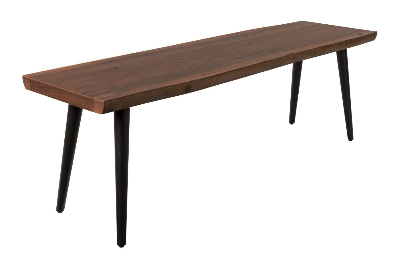 Hněd&aacute; lavice DUTCHBONE Alagon 160 cm