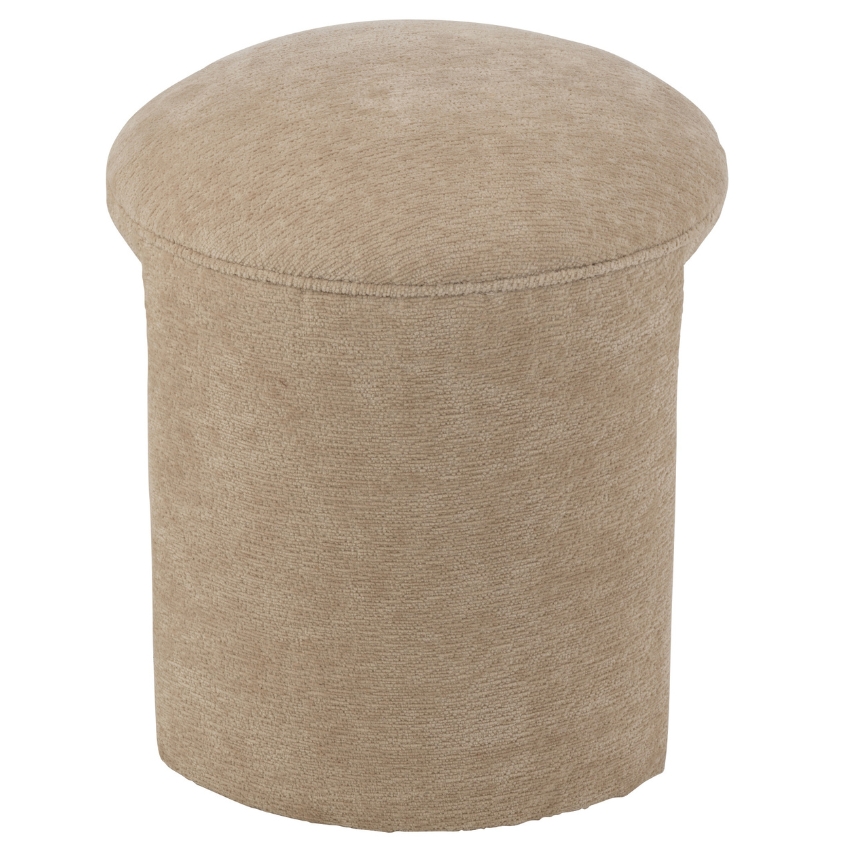 Béžová čalouněná stolička J-line Tammy 44 cm