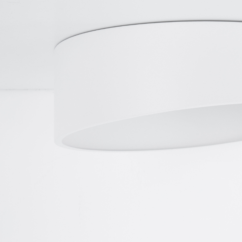 Bílé kovové stropní LED světlo Nova Luce Maggio 50 cm