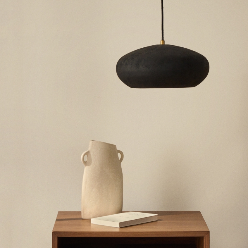 Bílá váza Kave Home Neti 27 cm