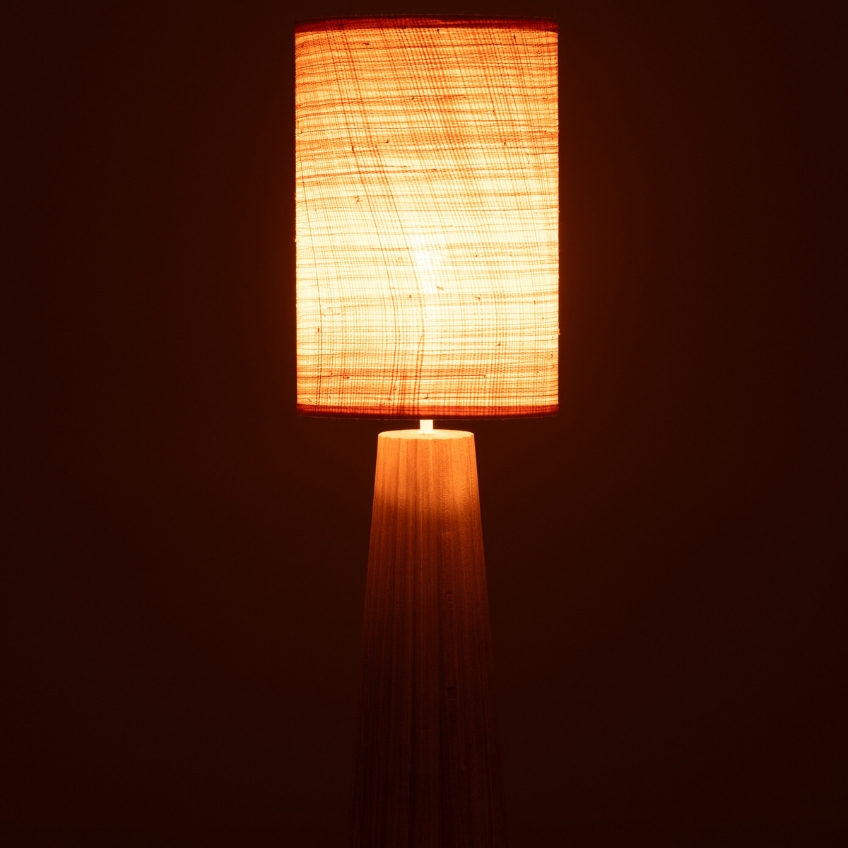 Dřevěná stolní lampa J-line Baya 100 cm