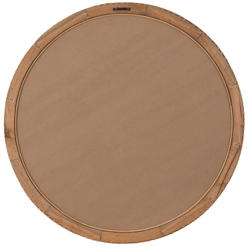 Ratanové závěsné zrcadlo J-line Ulio 75 cm