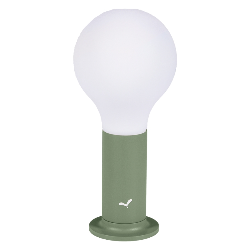 Kaktusově zelená nabíjecí stolní LED lampa Fermob Aplo 26,5 cm
