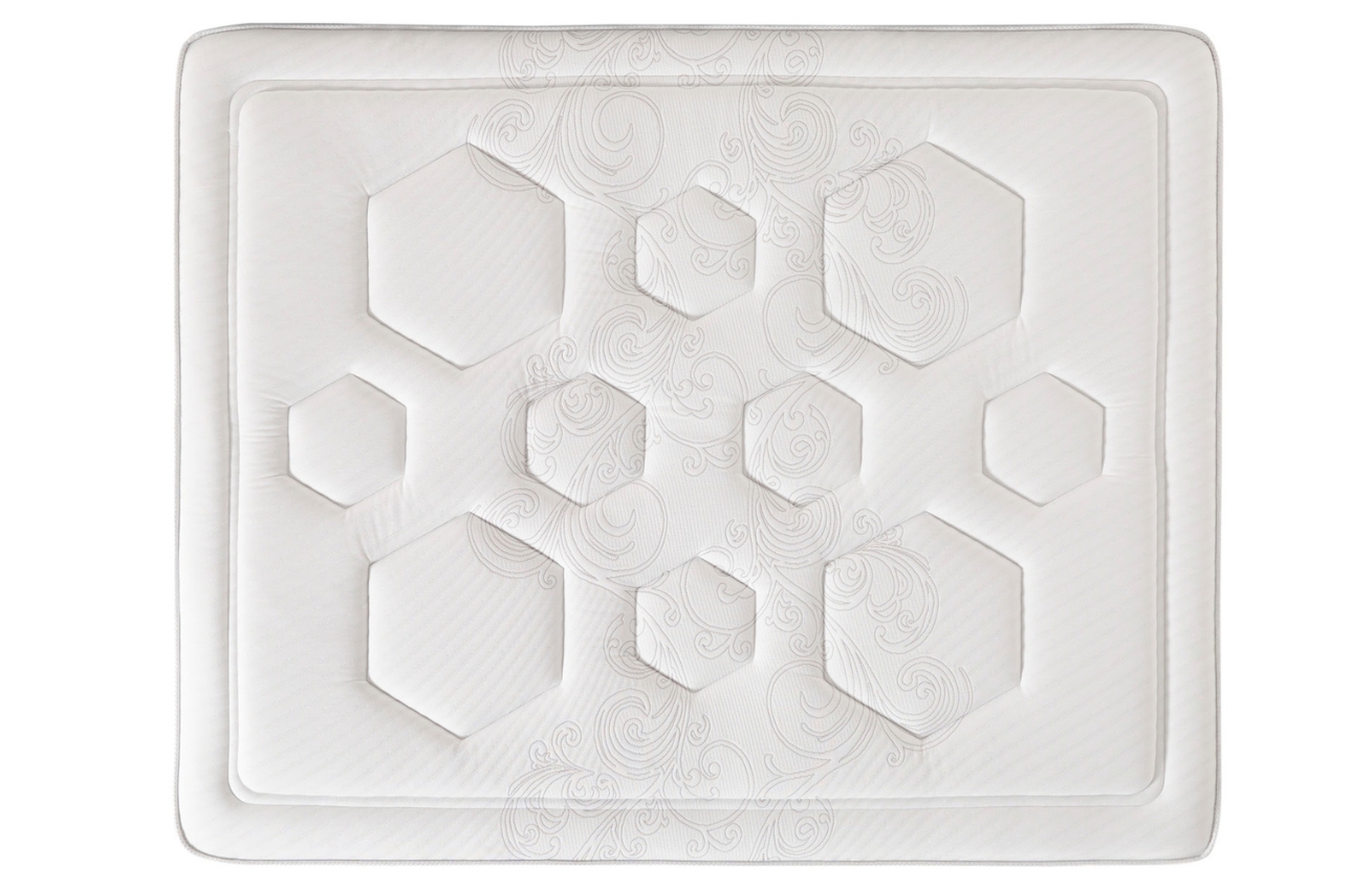 Moonia Tvrdá/středně tvrdá pružinová matrace Hexacare Bagged Springs 80 x 200 cm, tl. 28 cm