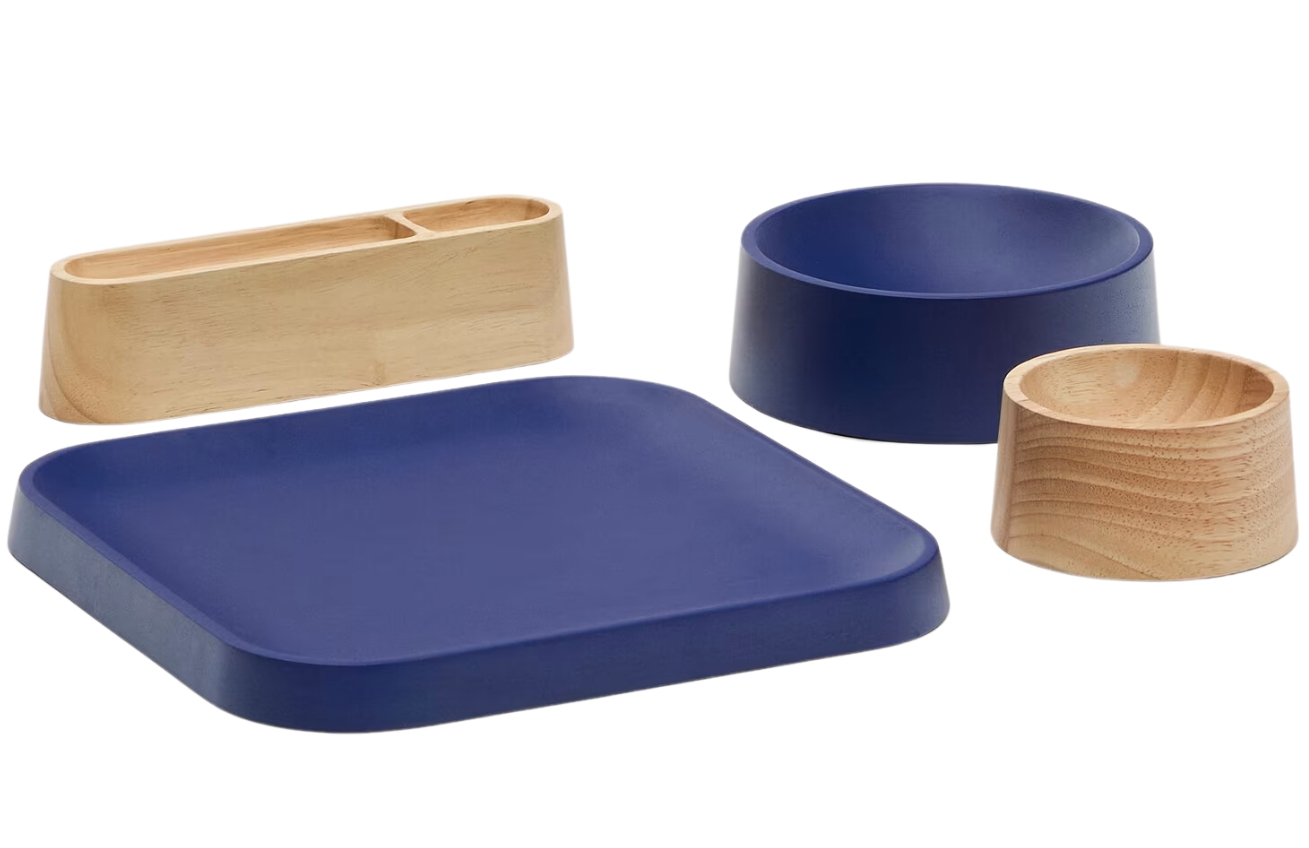 Sada servírovacích misek Kave Home Bletz, 4 ks