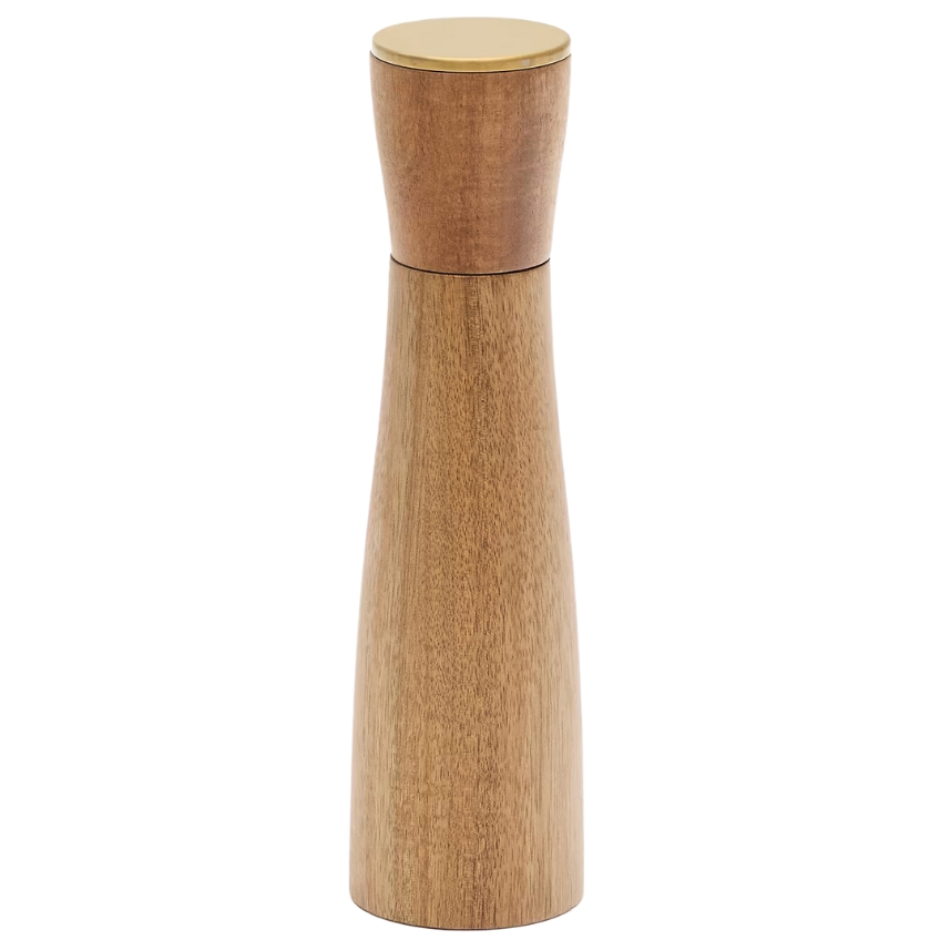 Dřevěný mlýnek na koření Kave Home Teppa 20,3 cm