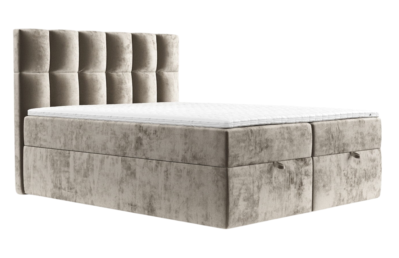 Maison de Rêve Béžová čalouněná postel ESSENCE 180 x 200 cm, boxspring