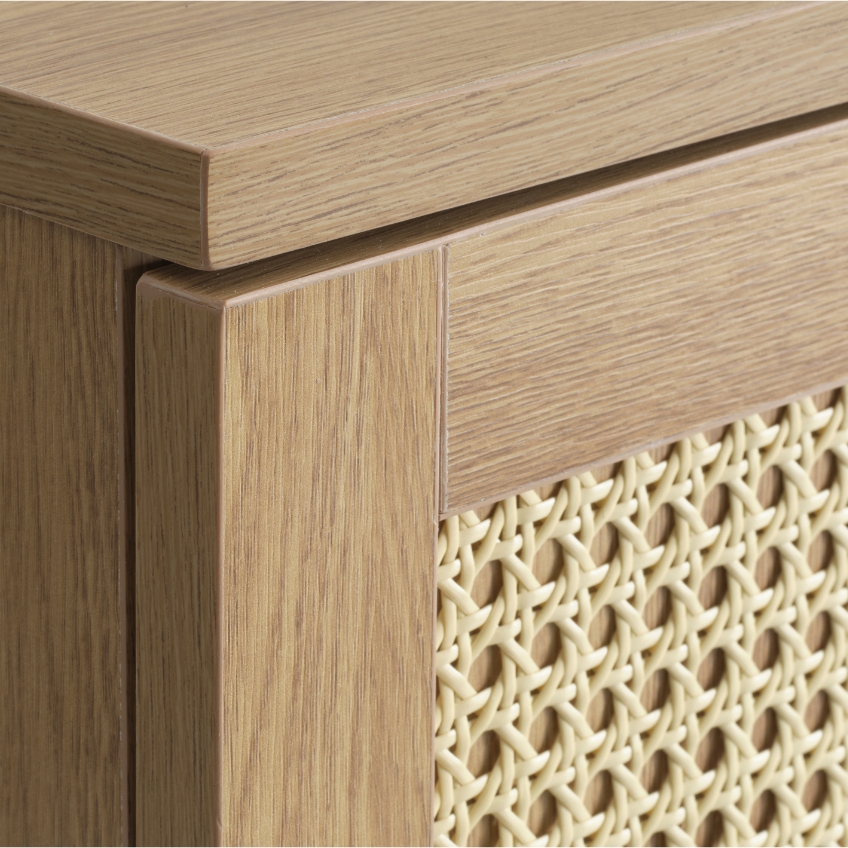 Komoda Unique Furniture Pensacola II. 80 x 40 cm s dubovým dekorem