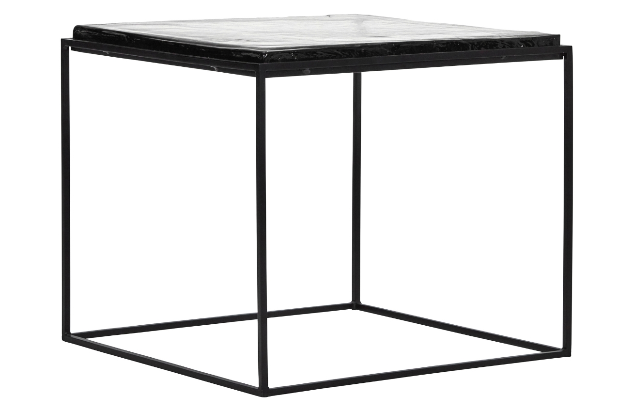 House Doctor Skleněn&yacute; odkl&aacute;dac&iacute; stolek Stak 50 x 50 cm