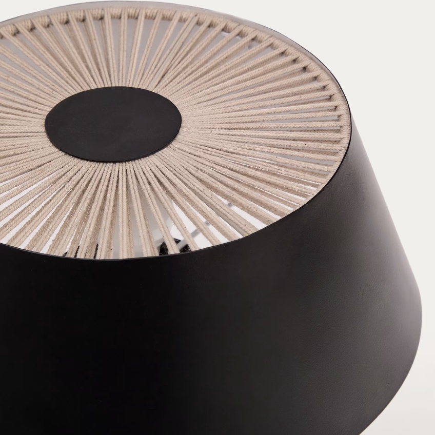 Černá kovová stolní lampa Kave Home Ancare -fv-interier-25