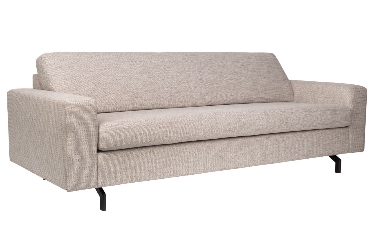 B&eacute;žov&aacute; l&aacute;tkov&aacute; dvoum&iacute;stn&aacute; pohovka ZUIVER JEAN 204 cm