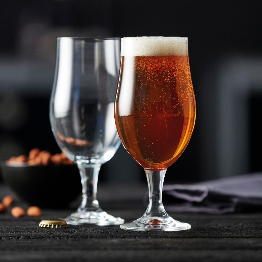 Lyngby Glas Set čtyř sklenic na pivo Juvel 490 ml