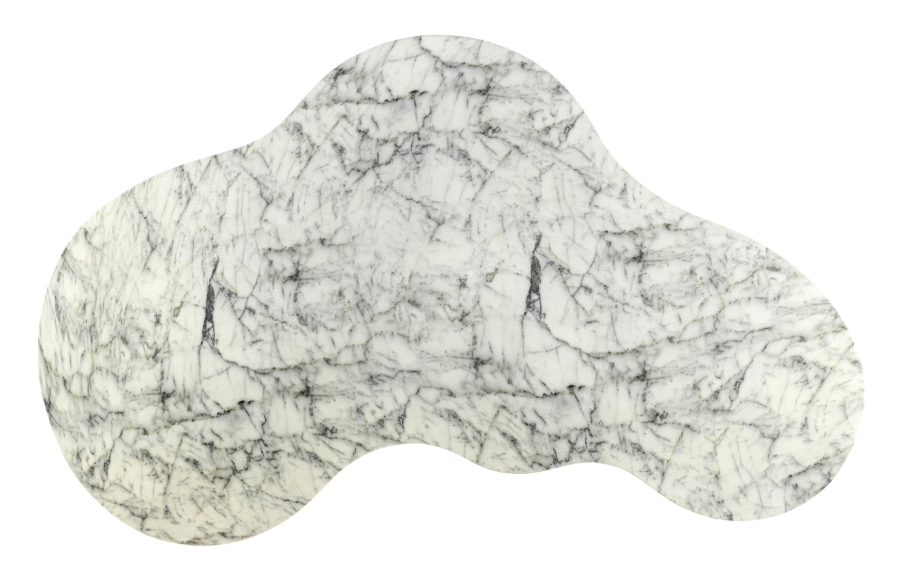 Bílý konferenční stolek Richmond Rockyard 151 x 92 cm