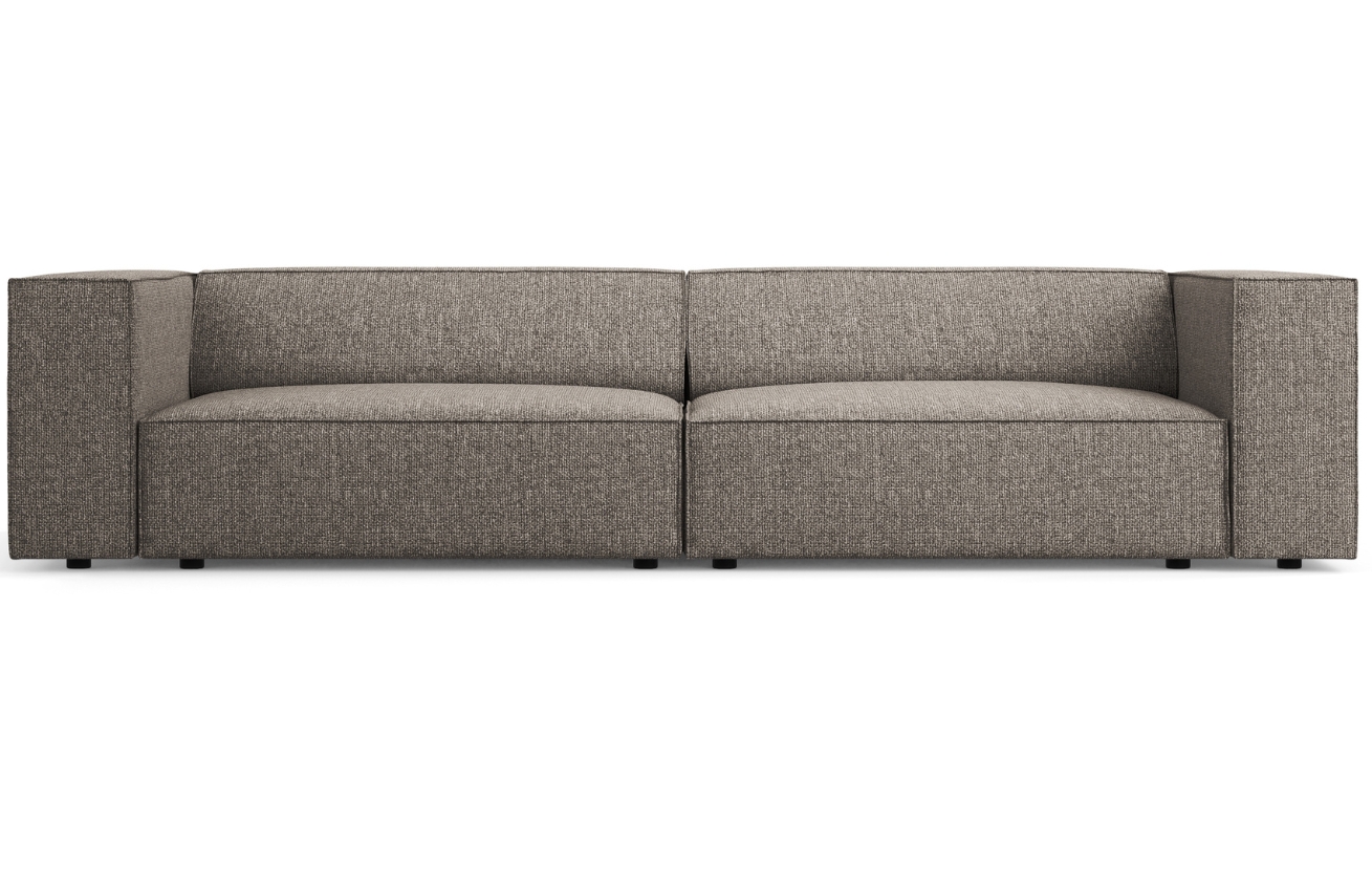 Šedá čalouněná čtyřmístná pohovka Cosmopolitan Design Arendal 244 cm