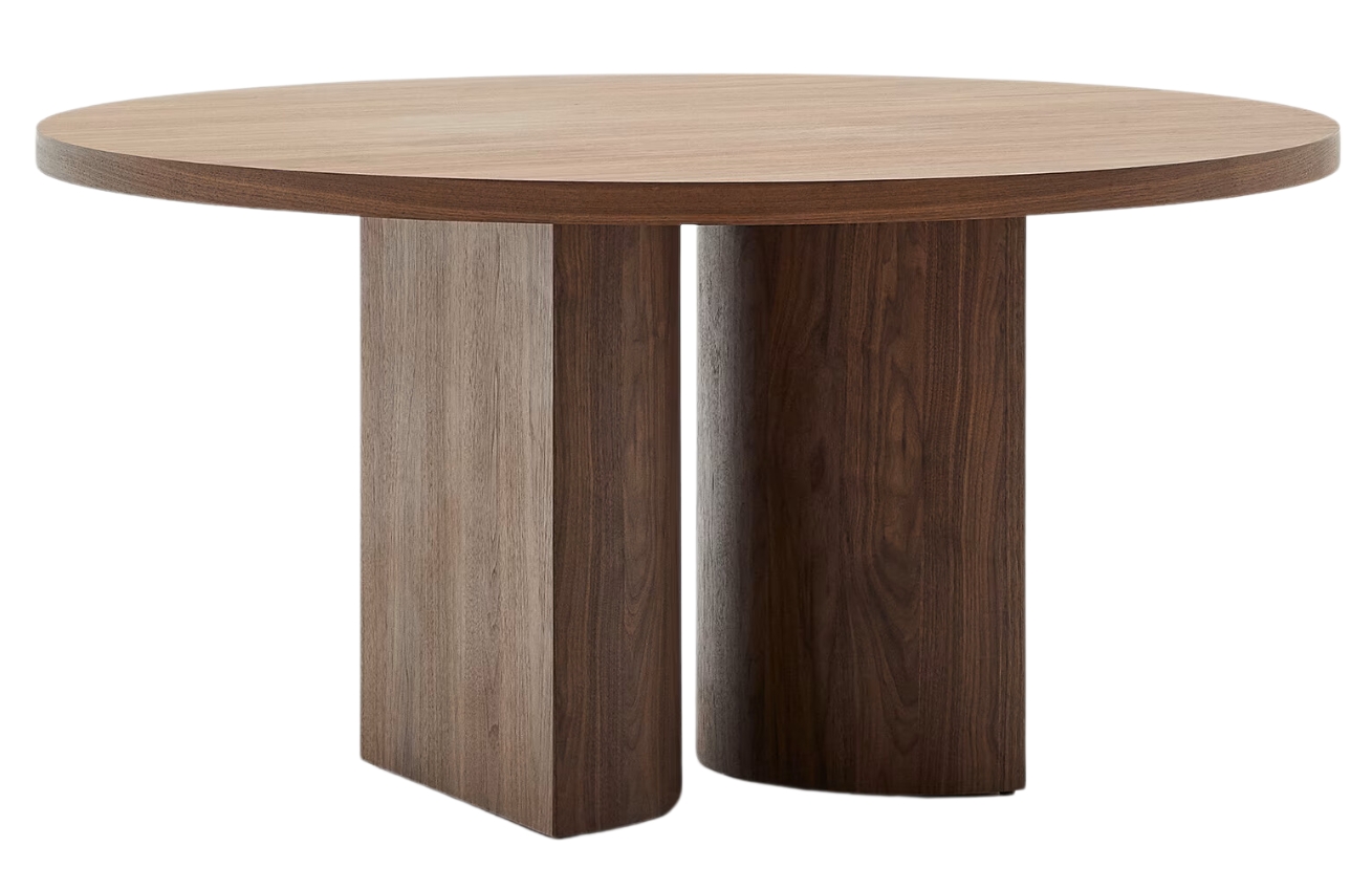 Ořechový jídelní stůl Kave Home Nealy 150 cm