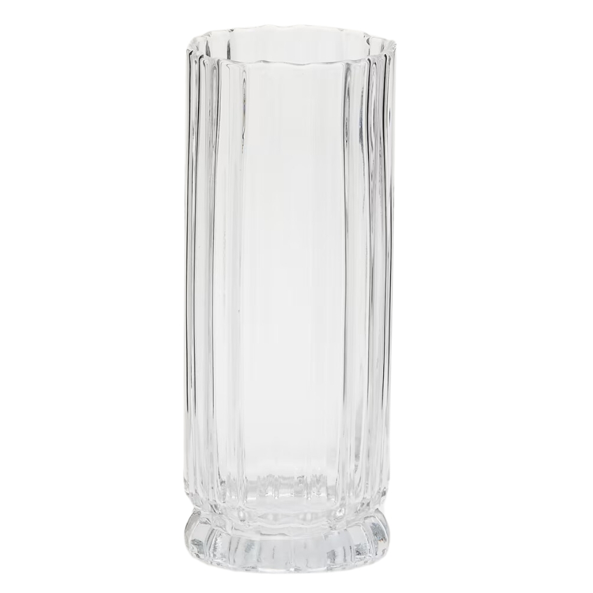 Skleněná váza Kave Home Neblan 25,5 cm
