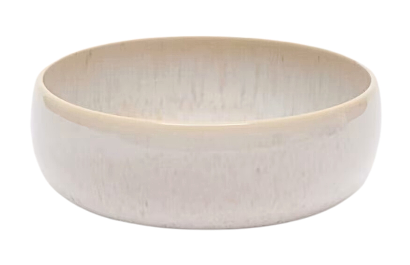 Bílá keramická miska Kave Home Uilo 14,5 cm