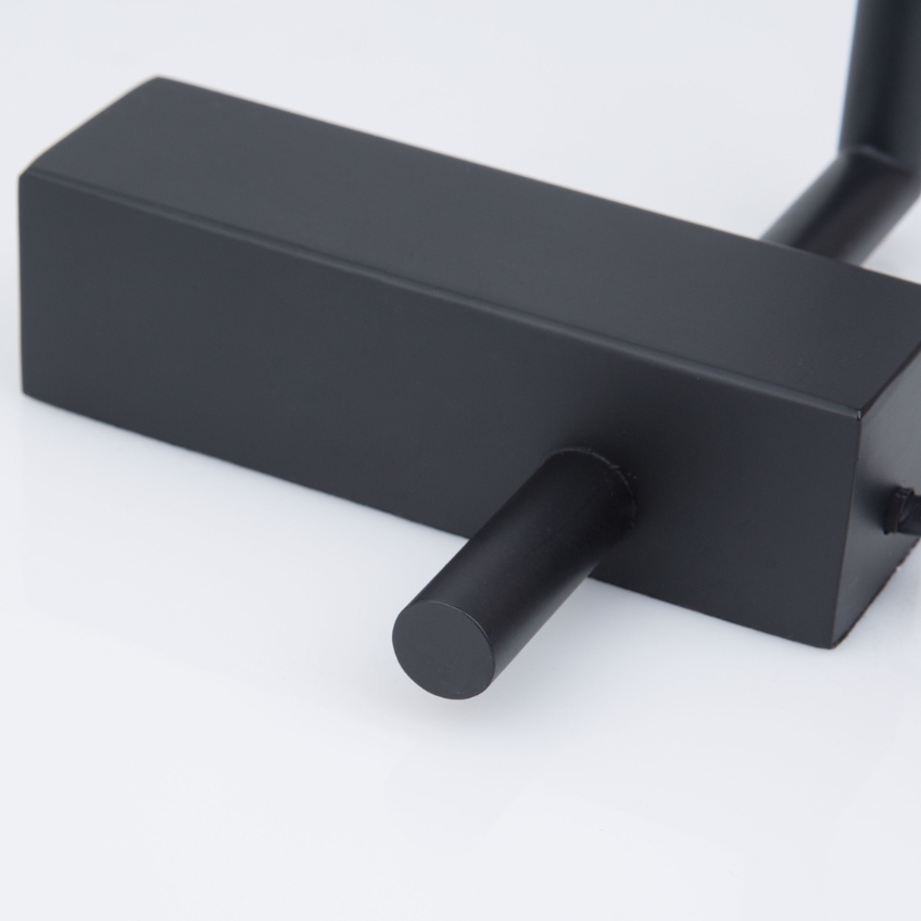 Černá kovová stolní LED lampa Nova Luce Raccio