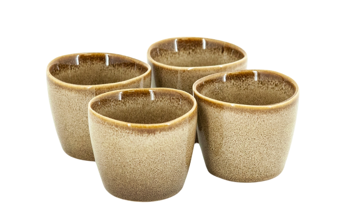 Světle hnědý kameninový hrnek Daze 100 ml