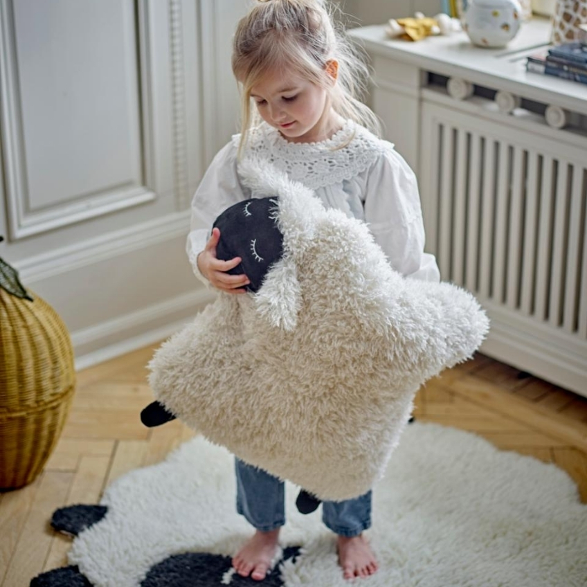 Bílý vlněný koberec Bloomingville Dolly 84 cm -fv-interier-25