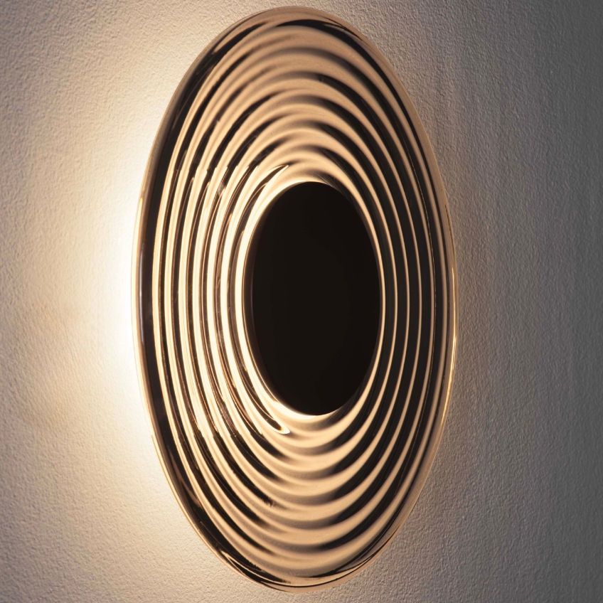 Černé skleněné nástěnné LED světlo Nova Luce Nous 30 cm  -fv-interier-25