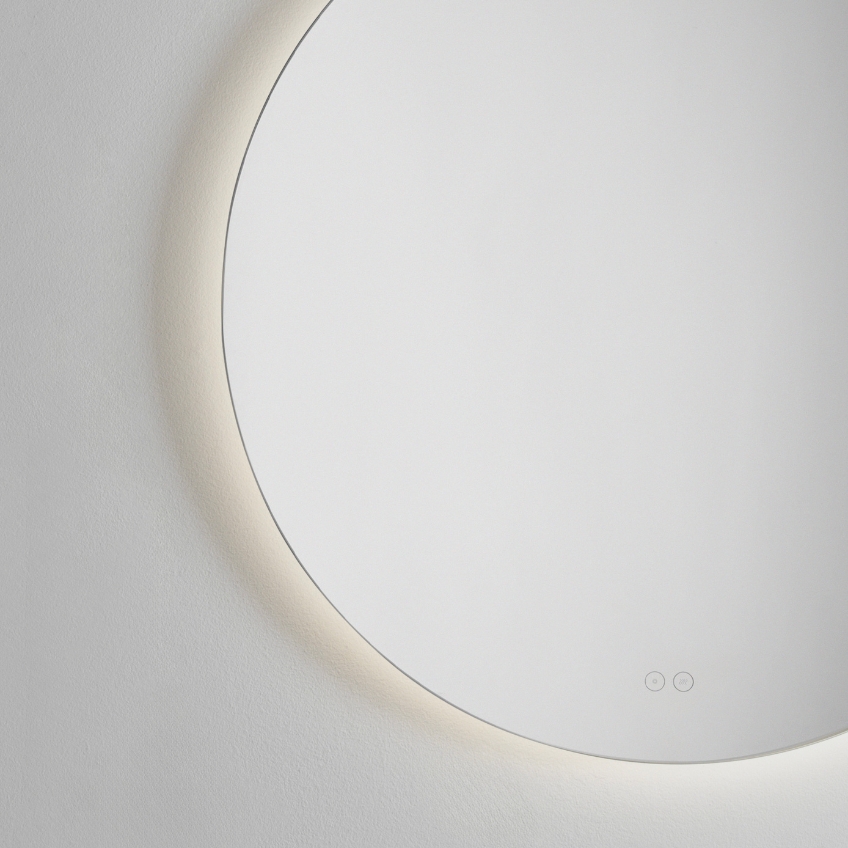 Závěsné zrcadlo s LED osvětlením Nova Luce Dab 80 cm