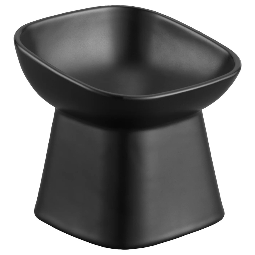 Černá keramická miska Yamazaki Tower 11,5 cm