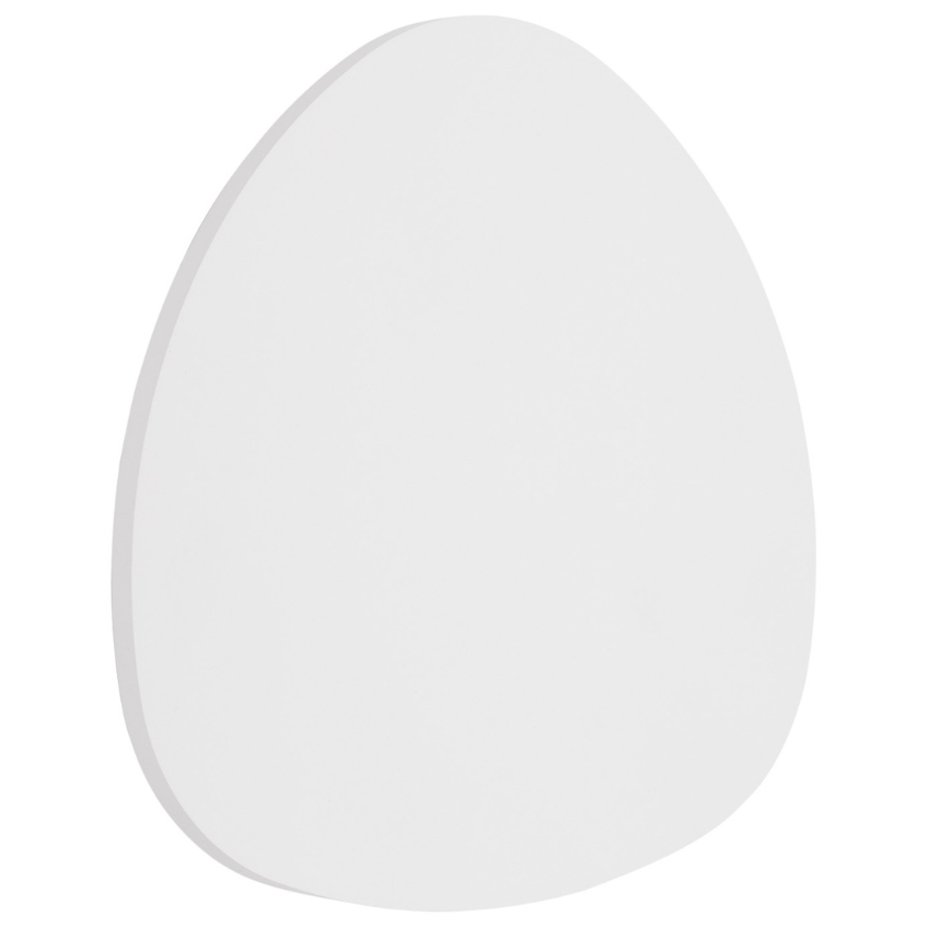 Bílé kovové nástěnné LED světlo Nova Luce Atena 19,9 cm