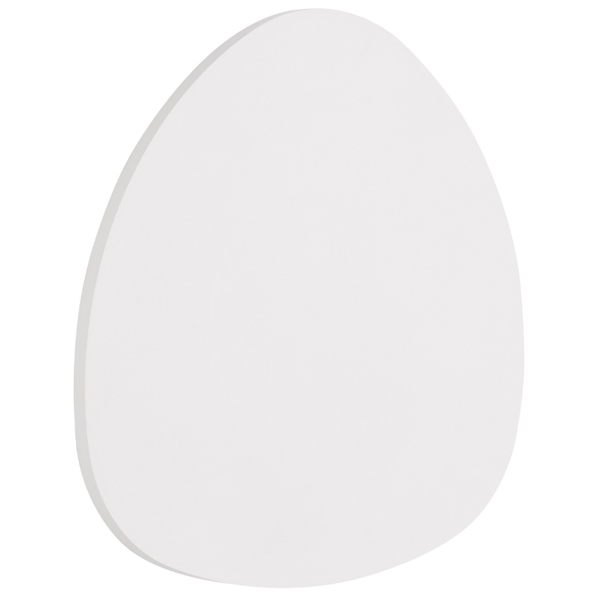 Bílé kovové nástěnné LED světlo Nova Luce Atena 24,8 cm