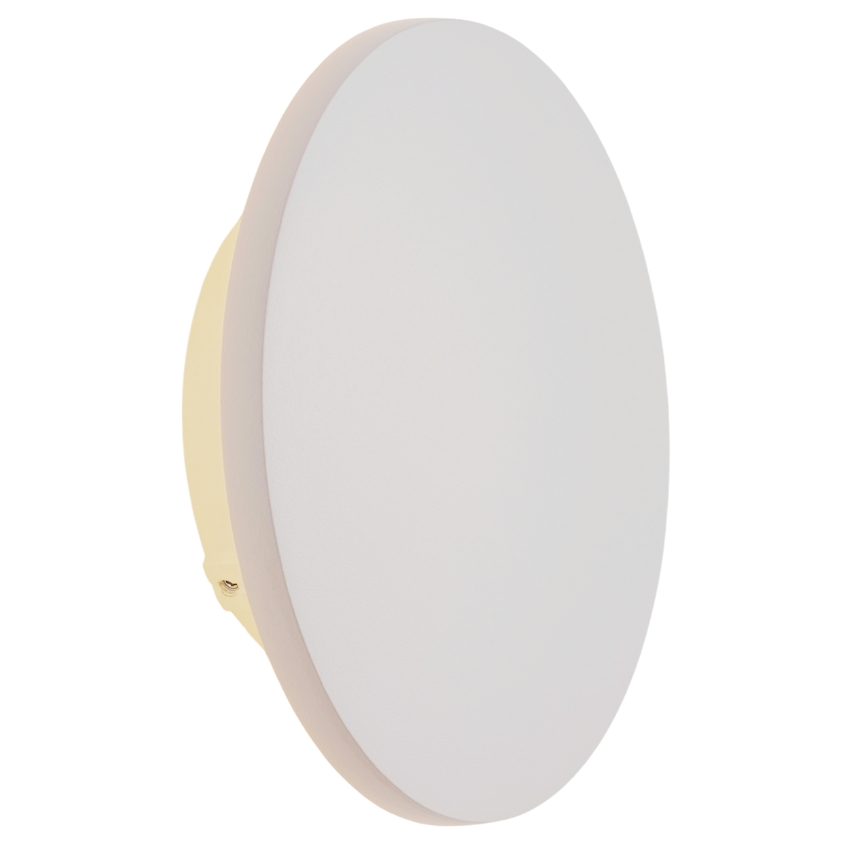 Bílé kovové venkovní nástěnné LED světlo Nova Luce Copper 13,5 cm