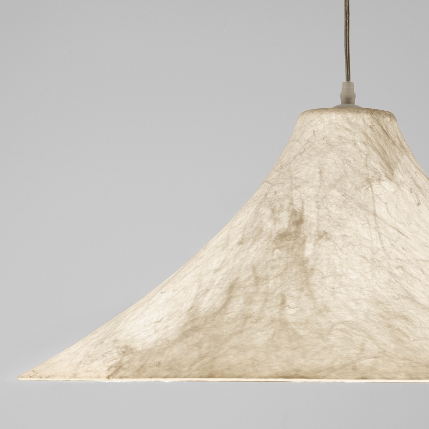 Bílé závěsné světlo Nova Luce Oket 65 cm