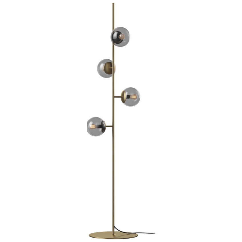 Bolia Mosazná kovová stojací lampa Orb 162,5 cm