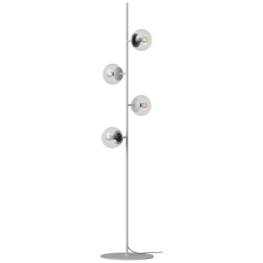 Bolia Šedá kovová stojací lampa Orb 162,5 cm