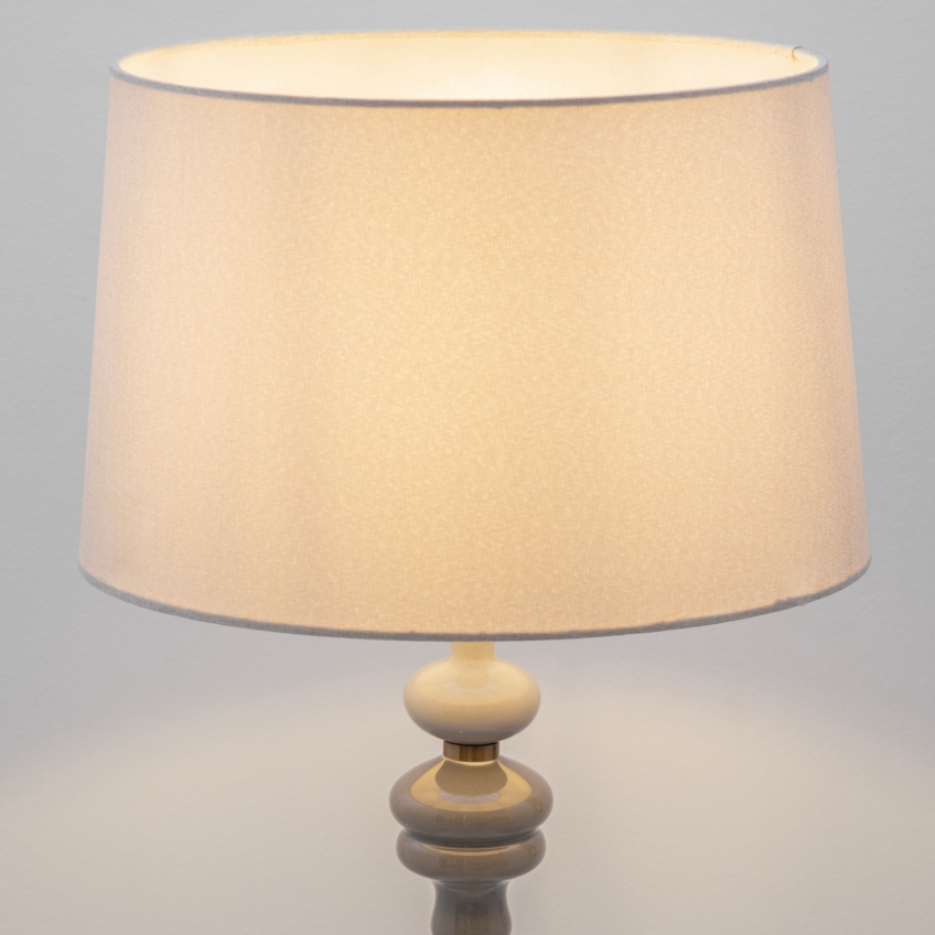 Béžová stolní lampa Nova Luce Damo