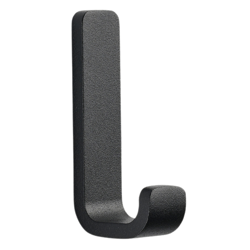 Zone Denmark Černý kovový háček Rim 8,5 cm