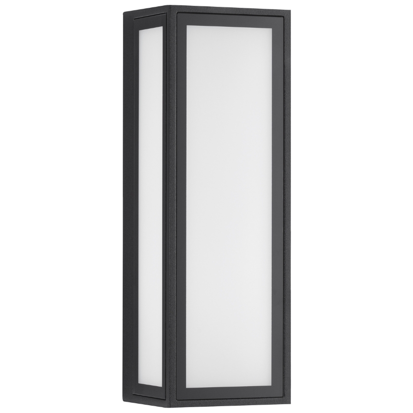 Černé kovové venkovní nástěnné LED světlo Nova Luce Astral 25,8 x 8,6 cm