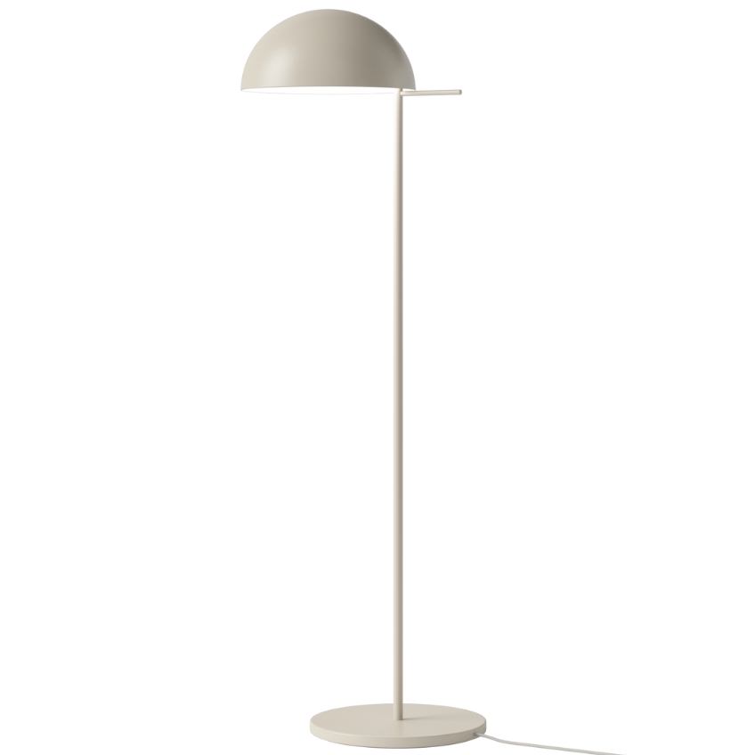 Bolia Krémově bílá kovová stojací LED lampa Aluna 154,5 cm